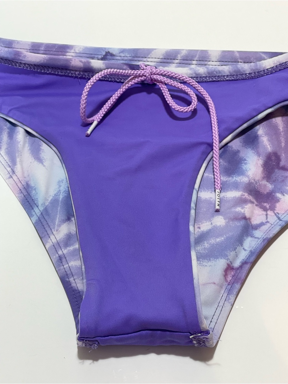 Jolyn Purple Koa Swim Bikini Bottoms Medium - Picture 7 of 14